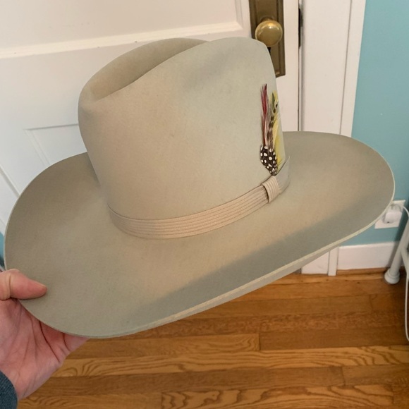 Vintage 101 Ranch Beaver Felt Cowboy Hat-Size 6 7/8 - Picture 6 of 13
